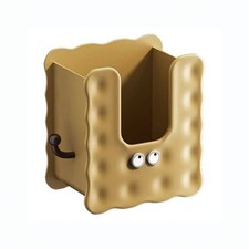 Cookie-Shaped Tissue Holder Complimentary Installation Wall-Mounted Wipe