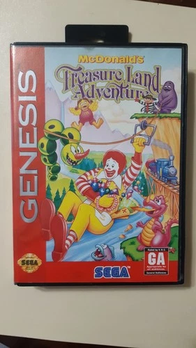 New ListingMcDonald's Treasure Land Adventure (Sega Genesis, 1993) Complete in Box. Tested