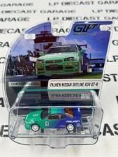 GREENLIGHT Nissan Skyline R34 GT-R Falken Tires 1:64 Diecast Expo Exclusive