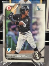 Misael Gonzalez 2022 Bowman 1st Edition #BPPF-4 🔥 Prospect 1st 🔥 White Sox