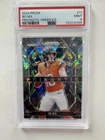 Panini 2024 Prizm Prizmatic Bo Nix #11 Green Ice Rookie Broncos PSA 9