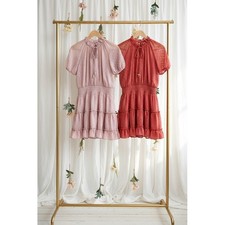 SALE - Women's Swiss Dot Tiered Dress, Lovely, Sweet, Wedding Guest, Vacation