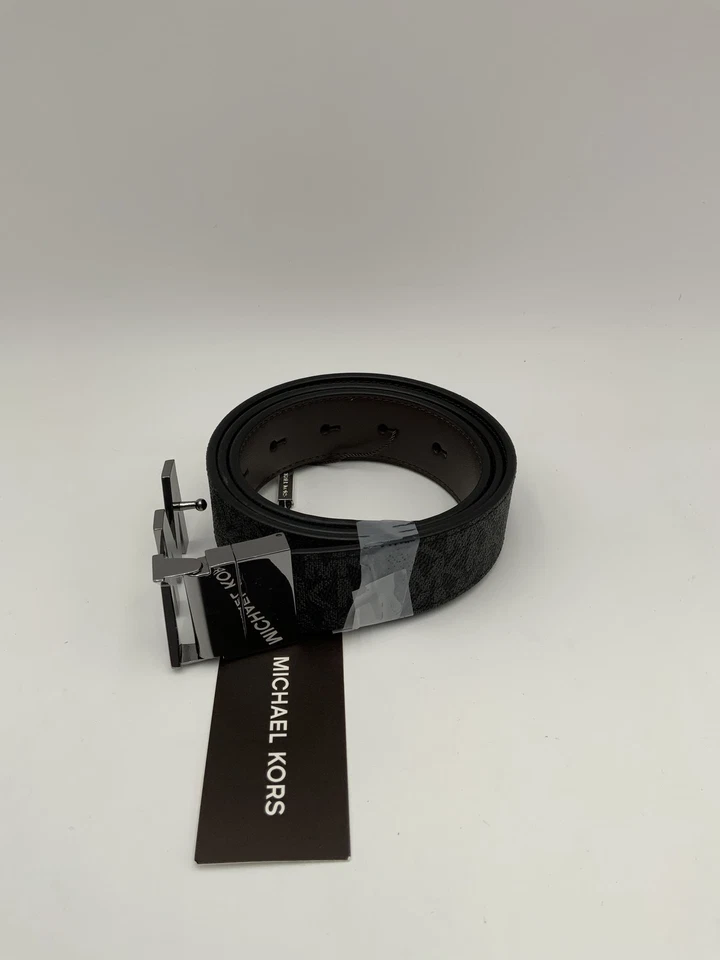 Michael Kors 34Mm Ctfr Mk Bkl Blt Black Belt