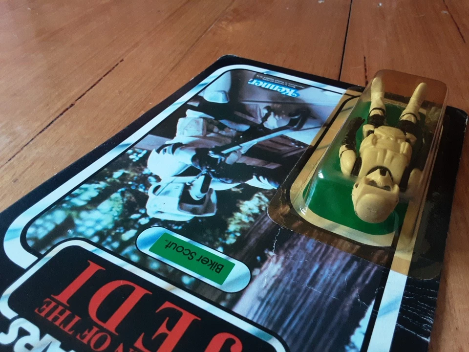 Star Wars Vintage Kenner Biker Scout Return Of The Jedi Figure - image 4 of 4