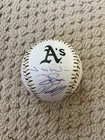 Tyler Soderstrom Jacob Wilson Nick Kurtz Signed Oakland Athletics OML Baseball