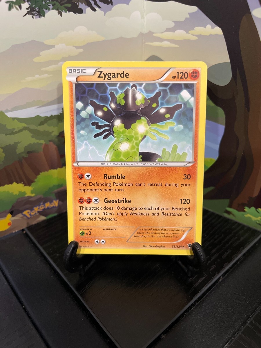 Zygarde 53/124 - Fates Collide - Rare - Pokemon Card TCG