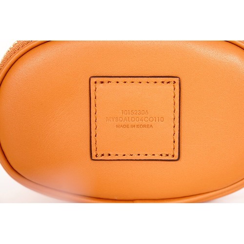 NEU $ 530 MCM Cognac Braun Nappaleder Mode Travia LOGO ETUI TASCHE & GÜRTEL NEU IM KARTON XL - Bild 8 von 23