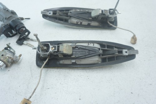 MERCEDES W126 560SEC COUPE , IGNITION DOORS HANDLE TRUNK KEYS SET - Foto 6 di 8