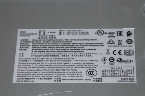 HPE / HP .. SWITCH 24 PORTS Gigabit POE+ 370W L3 & 2x SFP .Ref : 1920S / JL385A - Photo 11/13