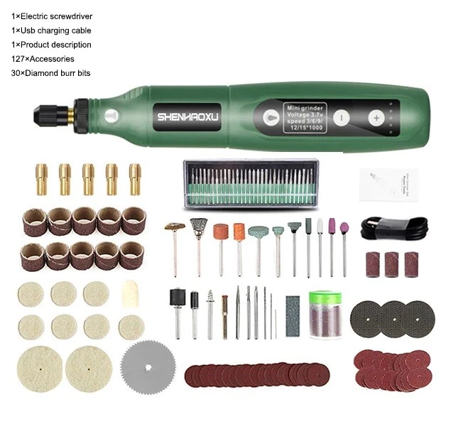 Herramienta Rotativa Para Carpinteria Detalles Amoladora Accesorios Dremel - Image 2 of 4