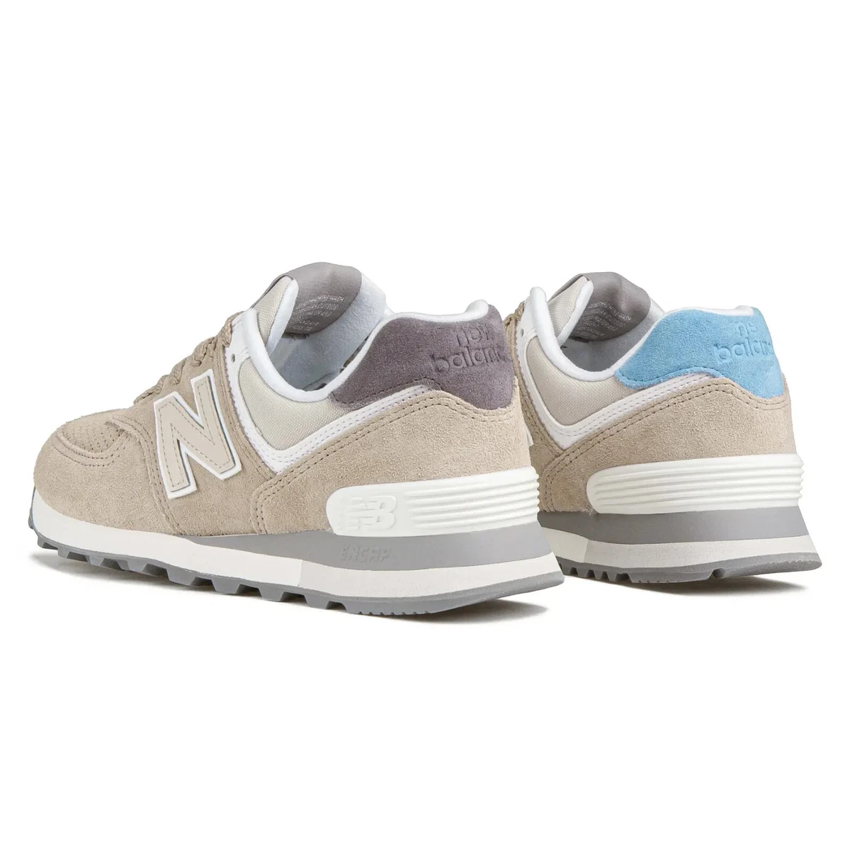 New Balance 574 Marrom Azul U574OO2 Masculino Tamanho 7.5 13 NOVO
