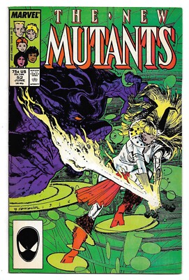New Mutants #52 (Vol 1) : VF+ : ''Grounded Forever''