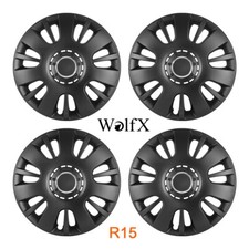 15 Set Of 4 Wheel Covers Snap On Full Hub Caps R15 For Chevrolet Malibu Buick