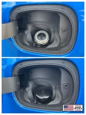 Capless gas cap dust dirt & water cover for 2013-2025 Ram 1500 fuel filler cover