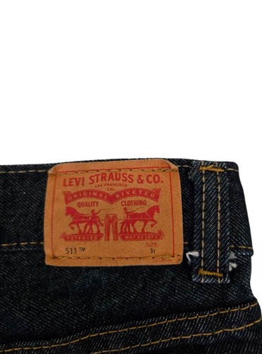 Levi's Toddler 511 Slim Fit Flex Stretch Jeans, Color Dark Wash, Size. 3T. - Picture 7 of 9