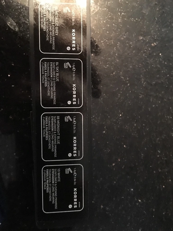 KORRES Sombra de Ojos Quad COLECCIÓN AHUMADA Sombra de Ojos Maquillaje Ojos Nuevo Foto 4 de 4