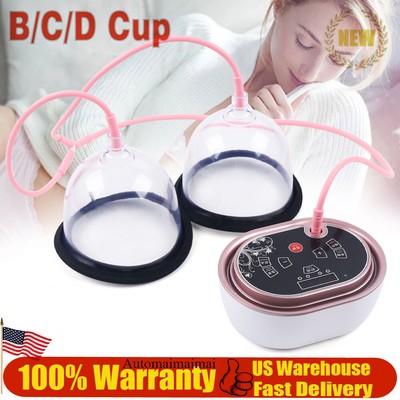 Electric Breast Enlargement Pump Vacuum Therapy Body Massage Cupping Machine