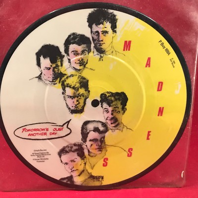 MADNESS Tomorrow's Just Another Day UK 7'' Vinyl picture disc Single stiff record