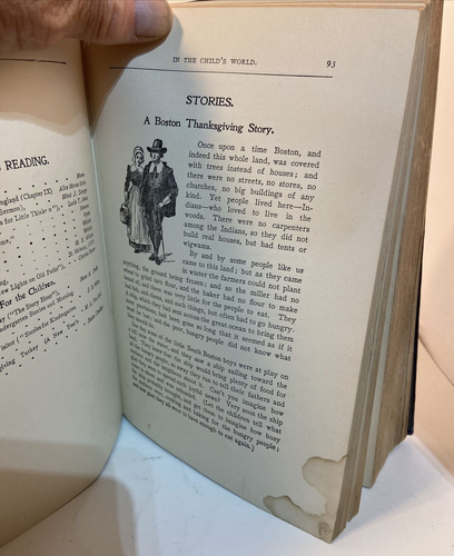 In The Child's World Emilie Poulsson Milton Bradley Co. 1913 Edition Hard Cover - Picture 22 of 24