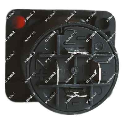 Set 4 Connettori Speakon 4 Connettori Speakon Neutrik NL4MP - Presa Altoparlante 4 Poli, Flangia Quadrata 25x30 Mm, Per Audio Professionale Connettori Per Cablaggio Audio