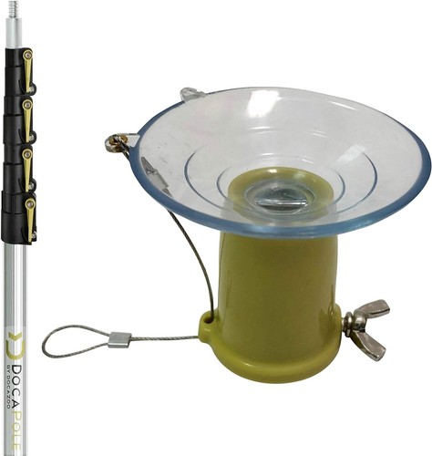 DocaPole Light Bulb Changer for High Ceilings - 30+ Ft Reach & Telescopic Pole - Picture 3 of 9