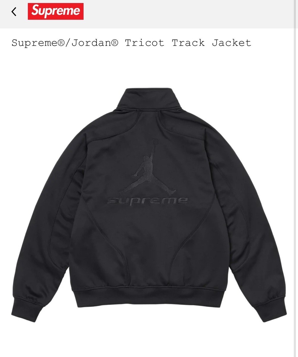 XLサイズ Supreme Jordan Tricot Track Jacket Supreme®/Jordan® Tricot Track Jacket | Supreme 24fw