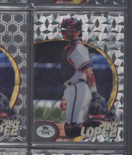 1998 TOPPS TEK DIFFRACTOR PARALLEL #65 JAVY LOPEZ PATTERN #17 BRAVES MORE LISTED