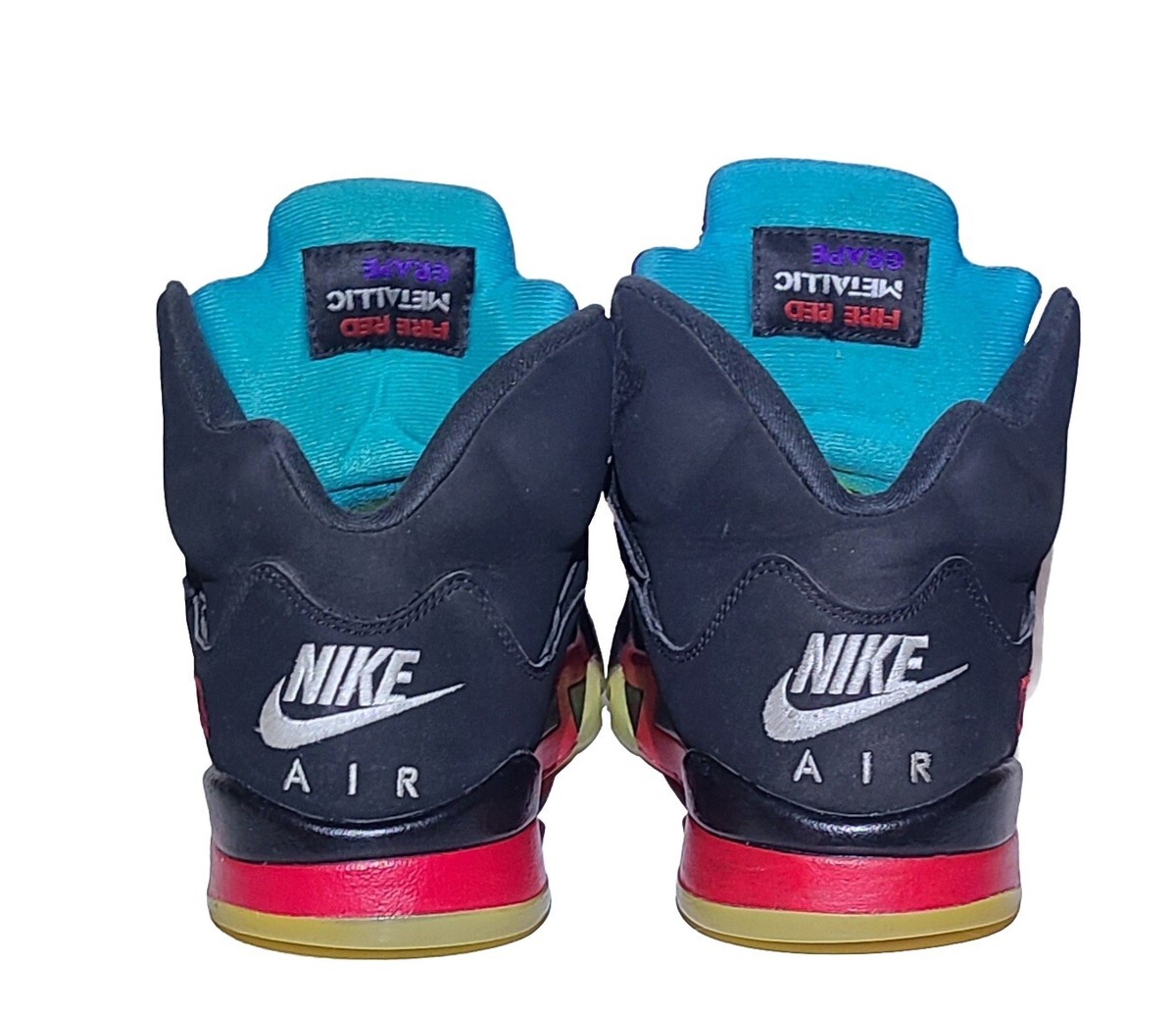 シューズ(男性用) NIKE Air Jordan 5 TOP3 Nike Air Jordan 5 Retro Top 3 Black Red Grape (CZ1786-001) Men's