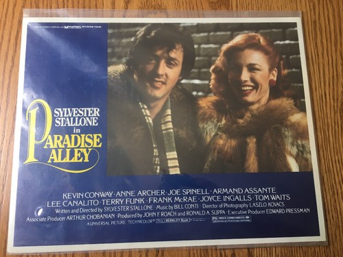 Paradise Alley 11X14 in. Juego de 4 tarjetas de lobby originales 1978 Sylvester Stallone - Imagen 6 de 6