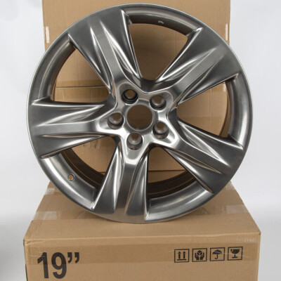 LUNEGUE 19x7.5 Inch Aluminum Wheel Rim - OEM Style Replacement For 2014-2017 Mazda 6, Silver Finish - View #3