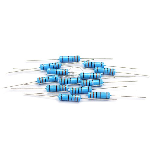 20pcs 2W Metal Film Resistor 1% Full Range of Values 1 Ohm to 4.7M Ohm(1Ω-4.7MΩ) - Picture 2 of 8