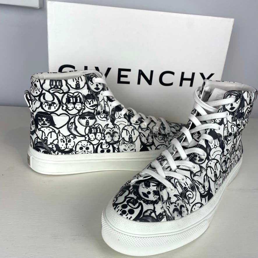 Givenchy X Chito City High-Top Dog Print Sneakers | eBay
