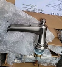 Brizo Rook Channel Spout 65361LF-NKLHP Widespread Bathroom Faucet Less Handles