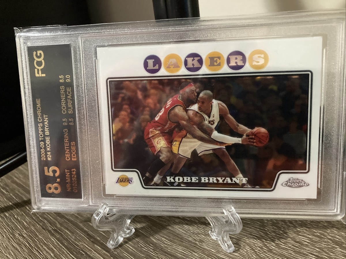 2008-2009 Topps Chrome Kobe Bryant w/LeBron FCG 8.5 ?? | eBay