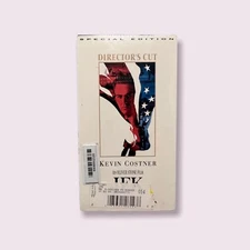 JFK Directors Cut VHS 1993 2 Tape Kevin Costner Special Edition  Factory Sealed