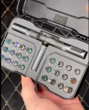 24 in 1 Magnetic Screwdriver Set, DIY Ratchet Screwdriver Set, Multi Bit Magneti