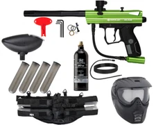 NEW KINGMAN SPYDER VICTOR EPIC COMPLETE PAINTBALL GUN PACKAGE KIT - GLOSS SLIME