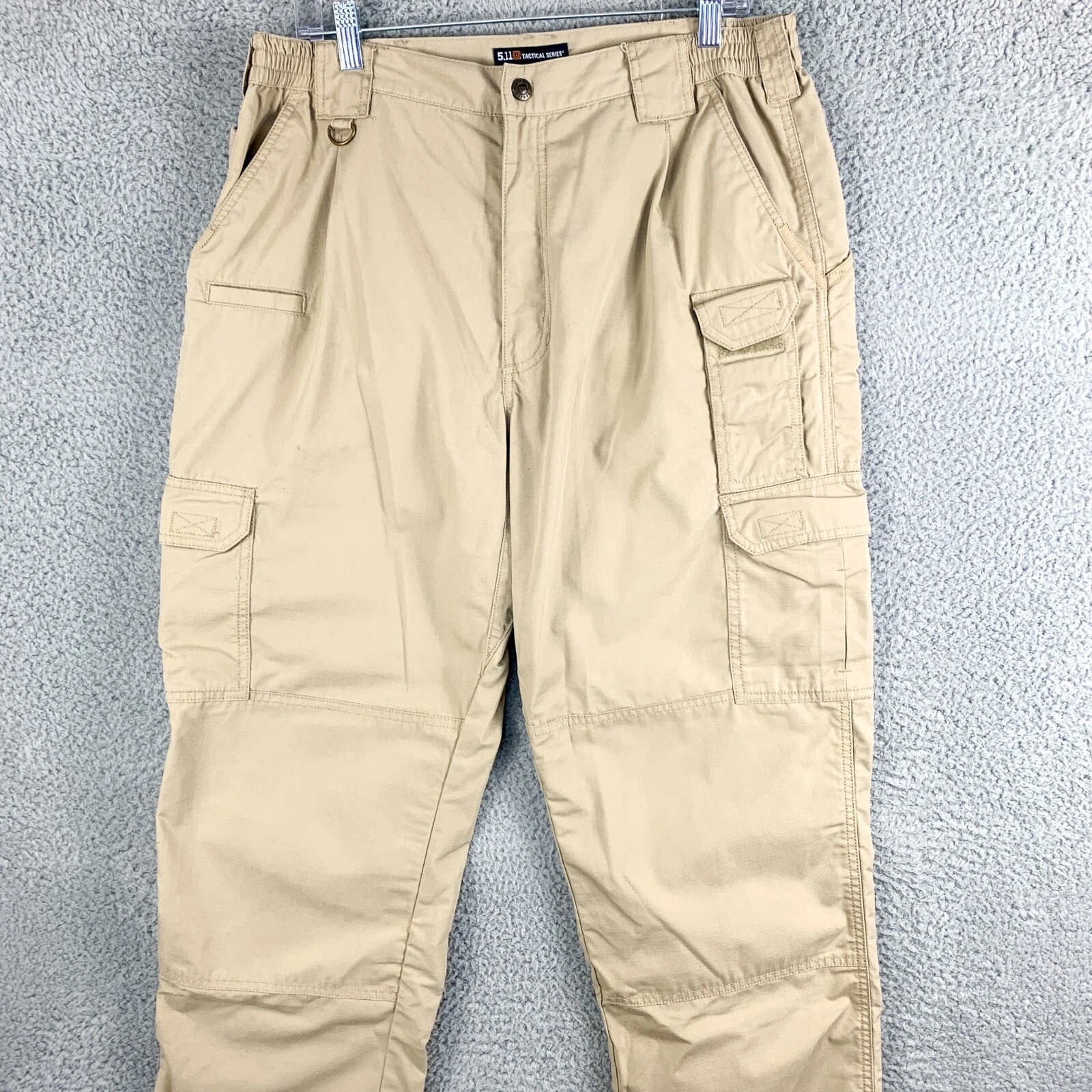 5.11 BDU Pants Mens 36 Tan Combat Trousers Airsoft Outdoor Hiking Camping Fish