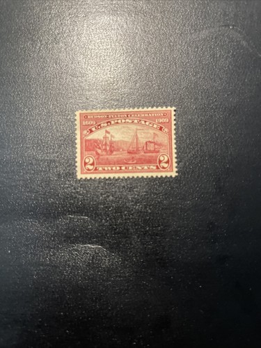 US Stamp Scott #372 1909 - Hudson Fulton - 2 Cents -  MNH NG - Picture 1 of 2