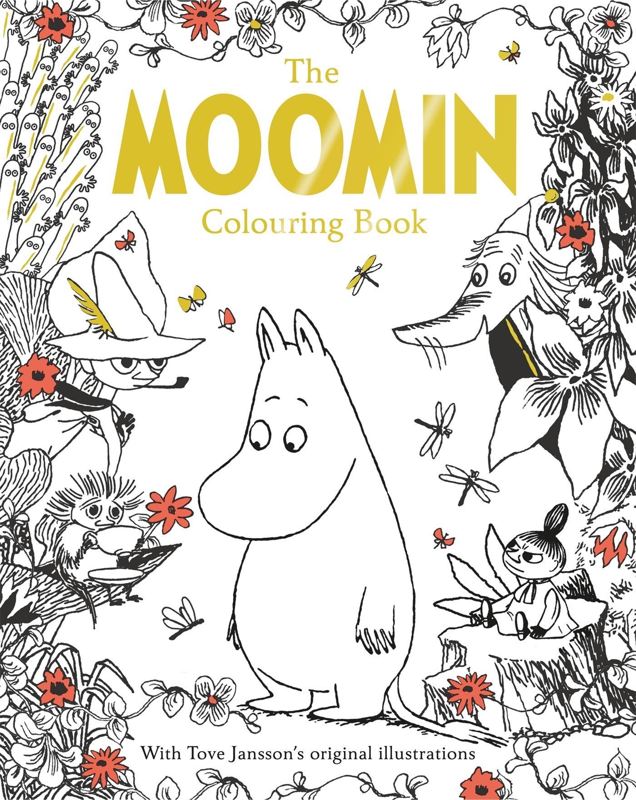 Thumbnail - The Moomin Colouring Book Tove Jansson
