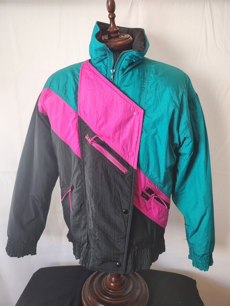 🚨🔥Vintage Retro 80s 90s S.K.I Puffer Jacket Large EUC Rare 🚨🔥Vintage Retro 80s 90s S.K.I Puffer Jacket Large EUC Rare