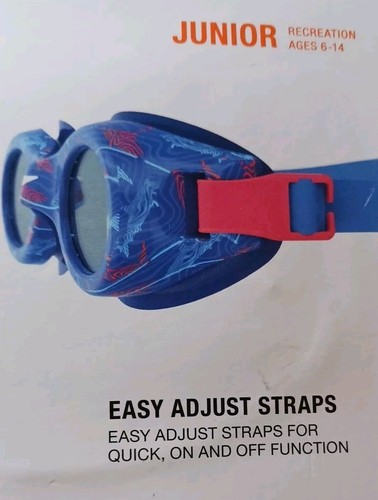 Speedo Kids Swim Goggles Girls Child UVA UVB White Pink Glide Lens Leakproof NWT - Picture 9 of 10