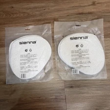 Lot Of 4 Microfiber Steam Mop Pads Fit for Vibe Vortex Aqua  Sienna Flex -Sealed