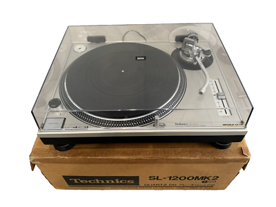 Technics SL 1200 MK2 Pro DJ Turntable All Original 1987 w