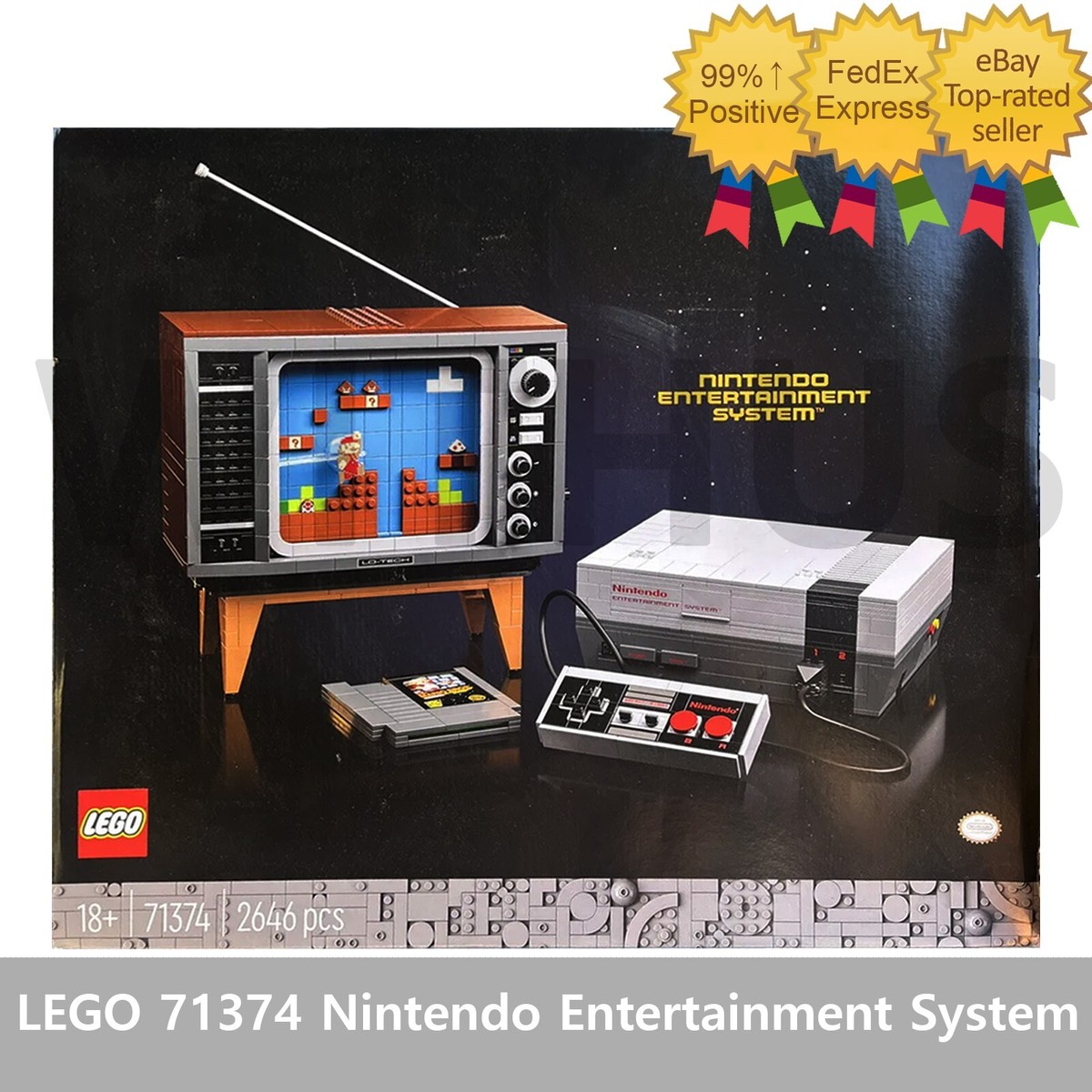 앙ㅗ　通常、A、B 3点セット LEGO 71374 Super Mario Nintendo Entertainment System