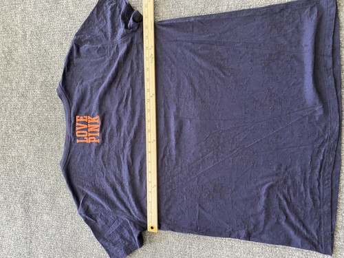 Camiseta NFL Chicago Bears Mujer Mediana Azul Lentejuelas Fútbol VS ROSA Top - Imagen 9 de 10