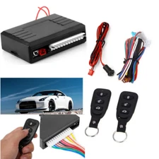 Car Control Central Door Lock locking Remote 2Pc Key Entry System Electronic Kit