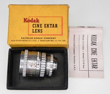 Kodak 25mm f1.4 Ektar S mount  EI1121 ............. Minty w/Box