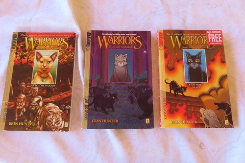Tokyopop WARRIORS Erin Hunter 10 book manga lot - Picture 2 of 4