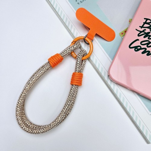 Bright Rhinestone Phone Lanyard Diamond Crystal Keychain Phone Accessories - Photo 20 sur 22
